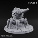 Cannon Barrel Aiming Construct Gun Turret B Miniature for Dungeons and Dragons, Pathfinder or other TTRPGs