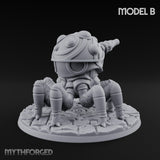 Cannon Barrel Aiming Construct Gun Turret B Miniature for Dungeons and Dragons, Pathfinder or other TTRPGs