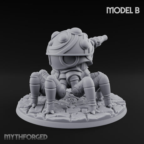Cannon Barrel Aiming Construct Gun Turret B Miniature for Dungeons and Dragons, Pathfinder or other TTRPGs
