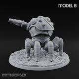 Cannon Barrel Aiming Construct Gun Turret B Miniature for Dungeons and Dragons, Pathfinder or other TTRPGs