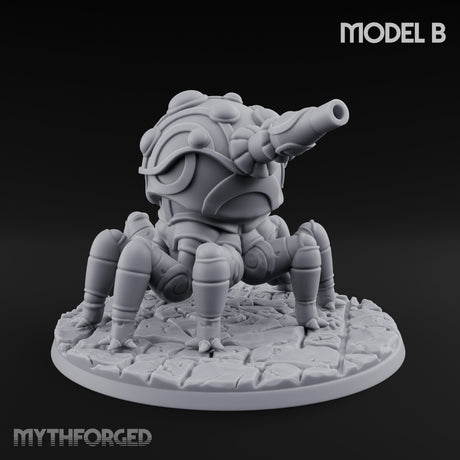 Cannon Barrel Aiming Construct Gun Turrets Miniature for Dungeons and Dragons, Pathfinder or other TTRPGs
