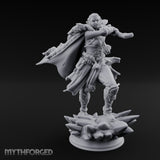 Cape Billowing Human Barbarian — 75mm