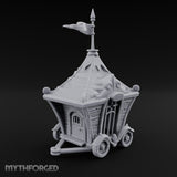 Ringmaster's Unwilling Guests Carnival Cage Wagons — B