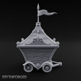 Ringmaster's Unwilling Guests Carnival Cage Wagon B