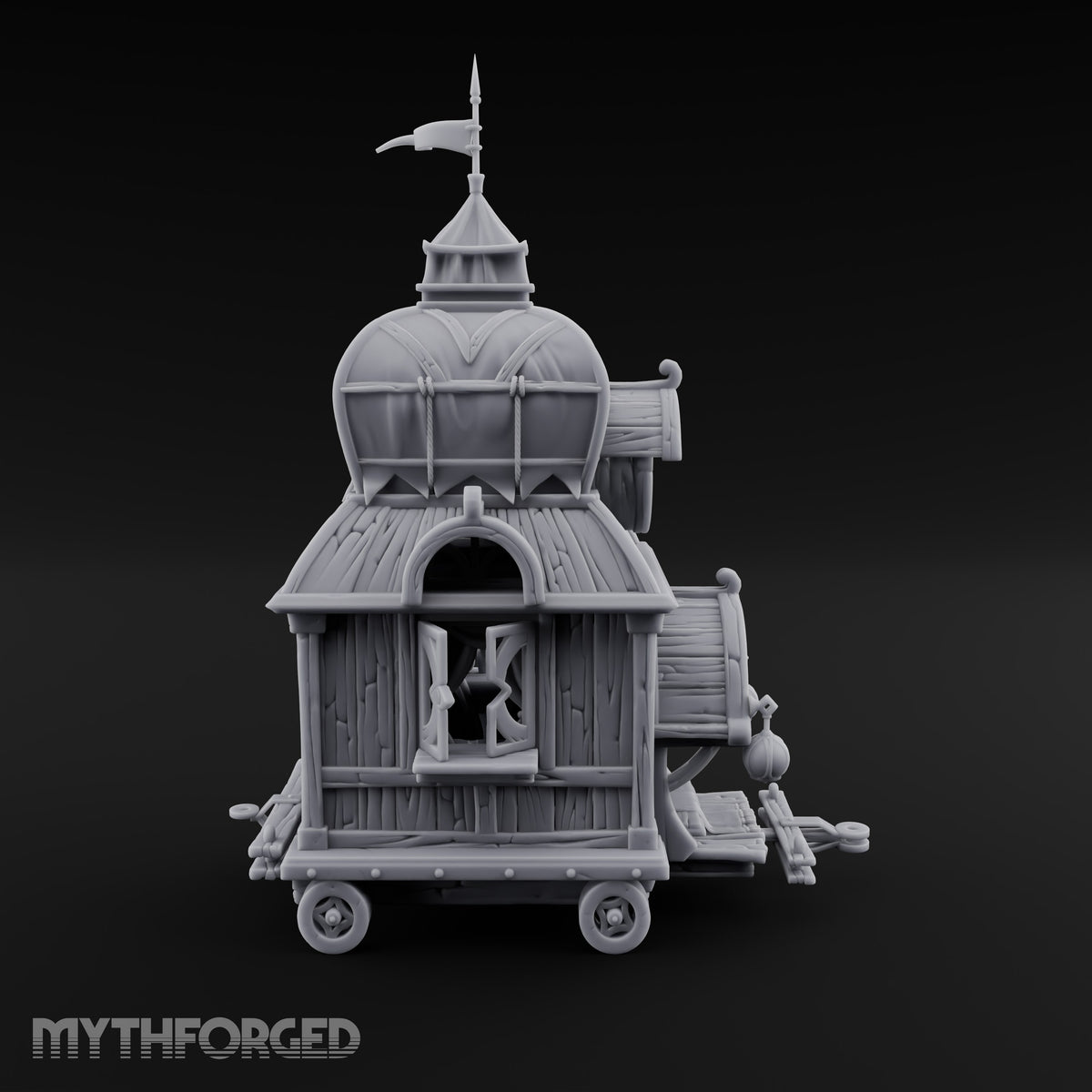 Your Future Rolls In Slowly Carnival Fortune Teller Wagon
