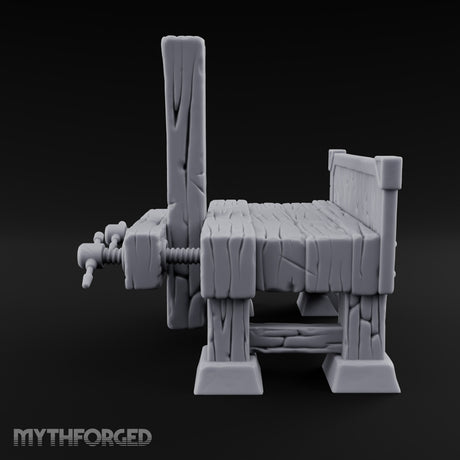 Plank Squeeze Pending Wooden Carpenter Vice Workbench