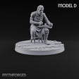 Succumbing to the Change Human Mutant D Miniature for Dungeons and Dragons, Pathfinder or other TTRPGs
