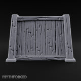 Kindling Sorted by Size Wooden Lumber Storage Rack