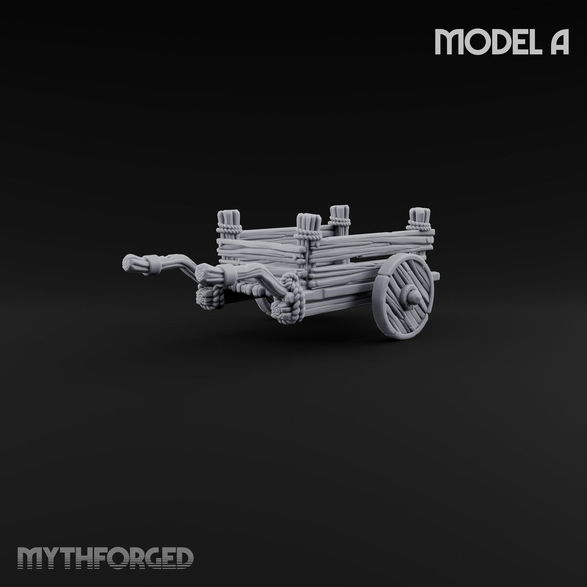 Rope-Lashed Farm Carts — A