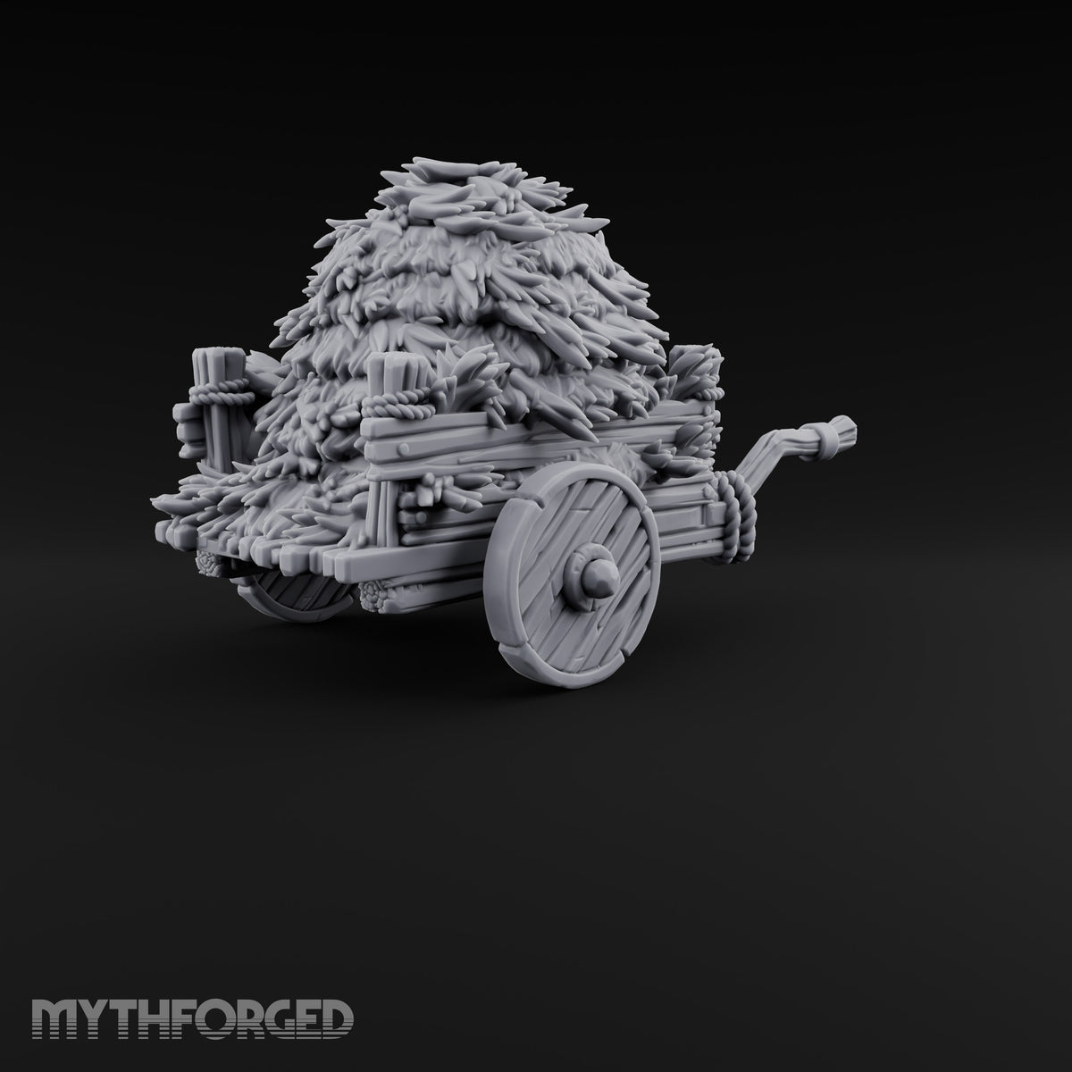 Rope-Lashed Farm Cart C