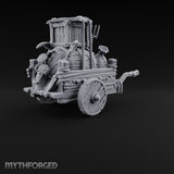 Rope-Lashed Farm Cart D