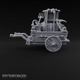 Rope-Lashed Farm Cart D