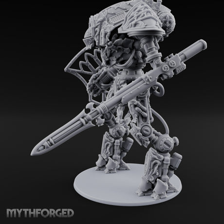 Cathedral Striding Gothic Mech Titan Miniature for Dungeons and Dragons, Pathfinder or other TTRPGs