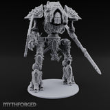 Cathedral Striding Gothic Mech Titan Miniature for Dungeons and Dragons, Pathfinder or other TTRPGs