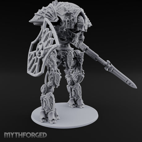 Cathedral Striding Gothic Mech Titan Miniature for Dungeons and Dragons, Pathfinder or other TTRPGs