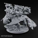 Cauldron Hauling Ankylosaurus Beast of Burden