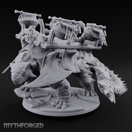 Cauldron Hauling Ankylosaurus Beast of Burden