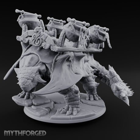 Cauldron Hauling Ankylosaurus Beast of Burden gallery 1