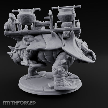Cauldron Hauling Ankylosaurus Beast of Burden gallery 4