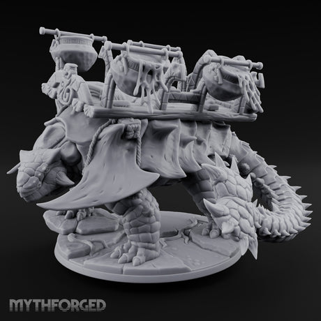 Cauldron Hauling Ankylosaurus Beast of Burden gallery 9