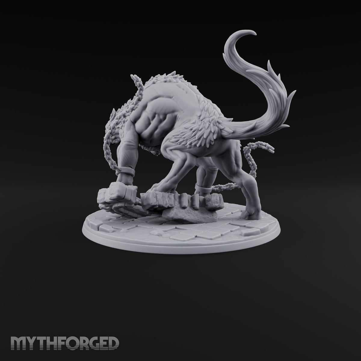Slipped the Last Link Cerberus Three-Headed Hellhound