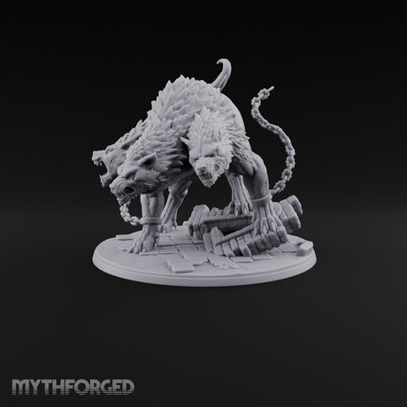 Slipped the Last Link Cerberus Three-Headed Hellhound