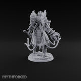Arm Wrestling Gods Death Knight Bird-Crested Samurai Warlord