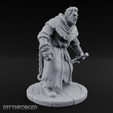 Chain Dangling Human Cultist Miniature for Dungeons and Dragons, Pathfinder or other TTRPGs