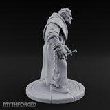 Chain Dangling Human Cultist Miniature for Dungeons and Dragons, Pathfinder or other TTRPGs