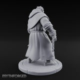 Chain Dangling Human Cultist Miniature for Dungeons and Dragons, Pathfinder or other TTRPGs