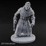 Chain Dangling Human Cultist Miniature for Dungeons and Dragons, Pathfinder or other TTRPGs