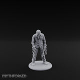 Chain Dragging Human Prisoner Miniature for Dungeons and Dragons, Pathfinder or other TTRPGs