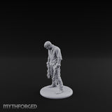Chain Dragging Human Prisoner Miniature for Dungeons and Dragons, Pathfinder or other TTRPGs