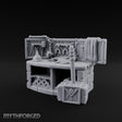 Chain-Hung Morningstar-Topped Armory Workshop Workbench