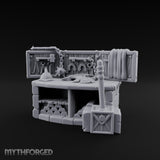 Chain-Hung Morningstar-Topped Armory Workshop Workbench gallery 1