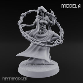 Chain Magic Wielding Human Infernalist A