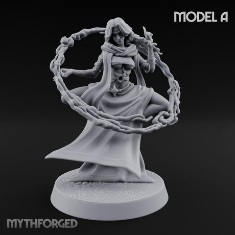 Chain Magic Wielding Human Infernalist A