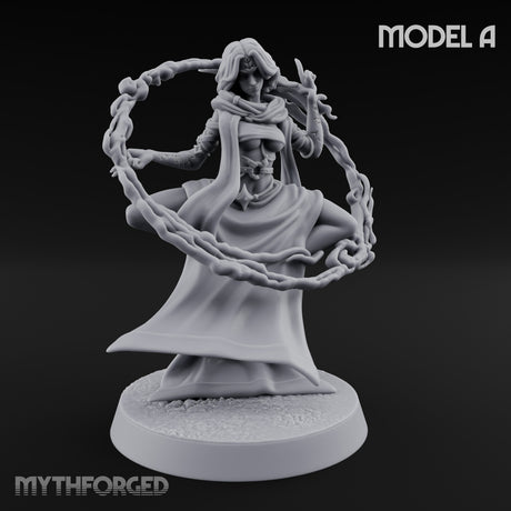 Chain Magic Wielding Human Infernalist A gallery 1