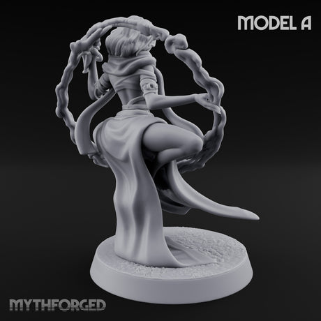 Chain Magic Wielding Human Infernalist A gallery 4