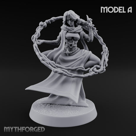 Chain Magic Wielding Human Infernalist A gallery 9