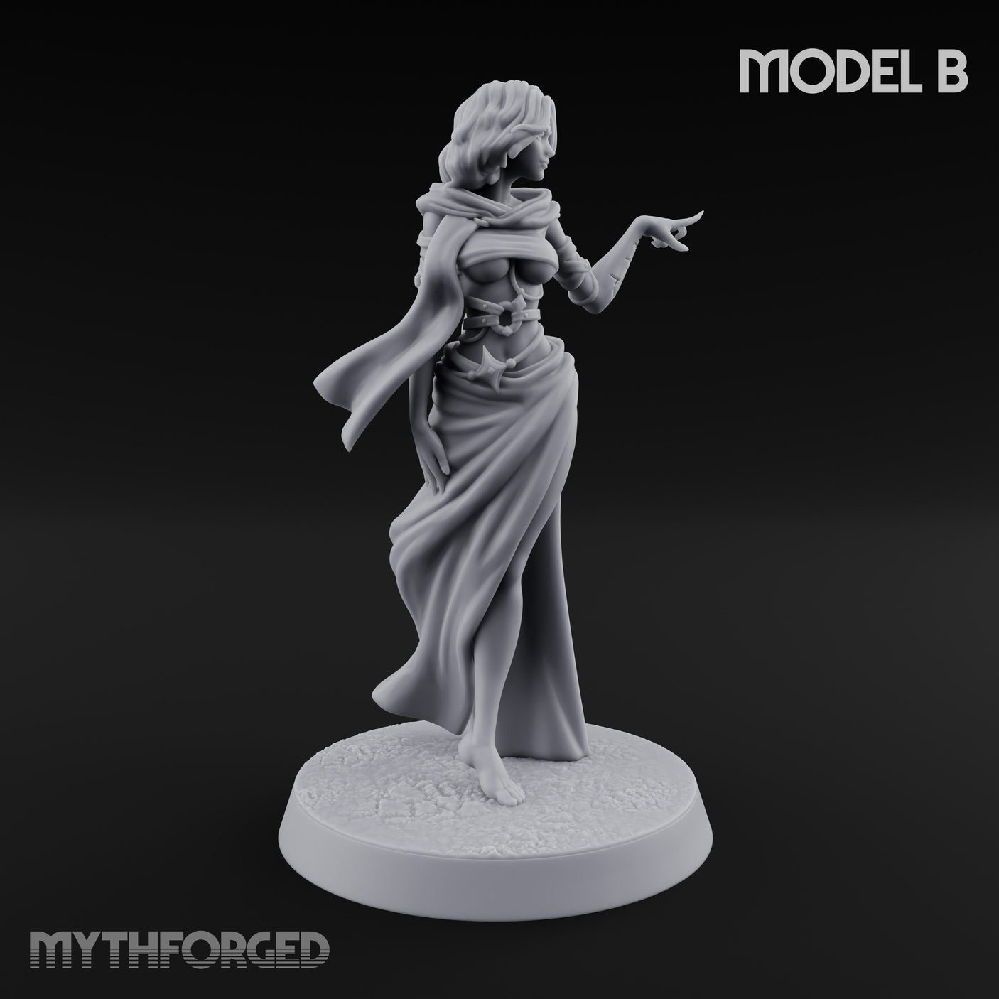 Chain Magic Wielding Human Infernalist B gallery 2