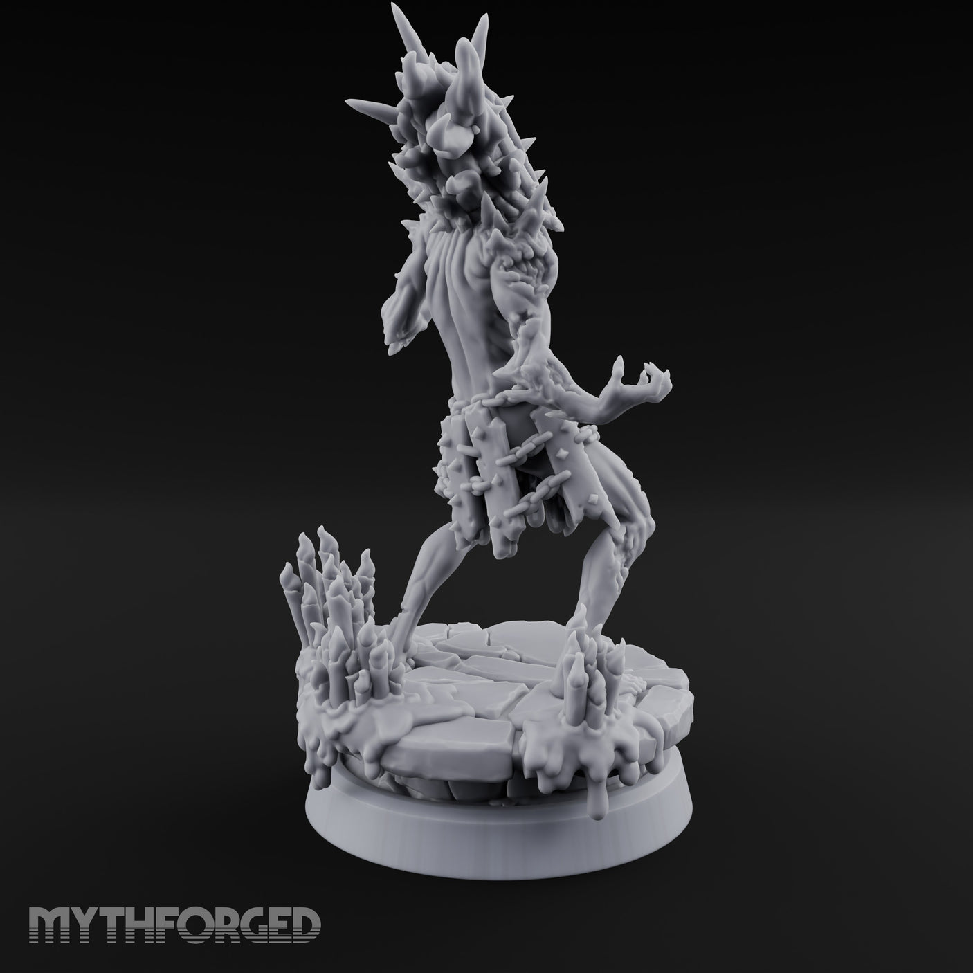 Chain Wrapped Clawing Prisoner gallery 4