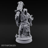Chain Wrapped Crushing Human Monk Miniature for Dungeons and Dragons, Pathfinder or other TTRPGs