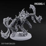 Chain Flailing Chained Elemental C Miniature for Dungeons and Dragons, Pathfinder or other TTRPGs