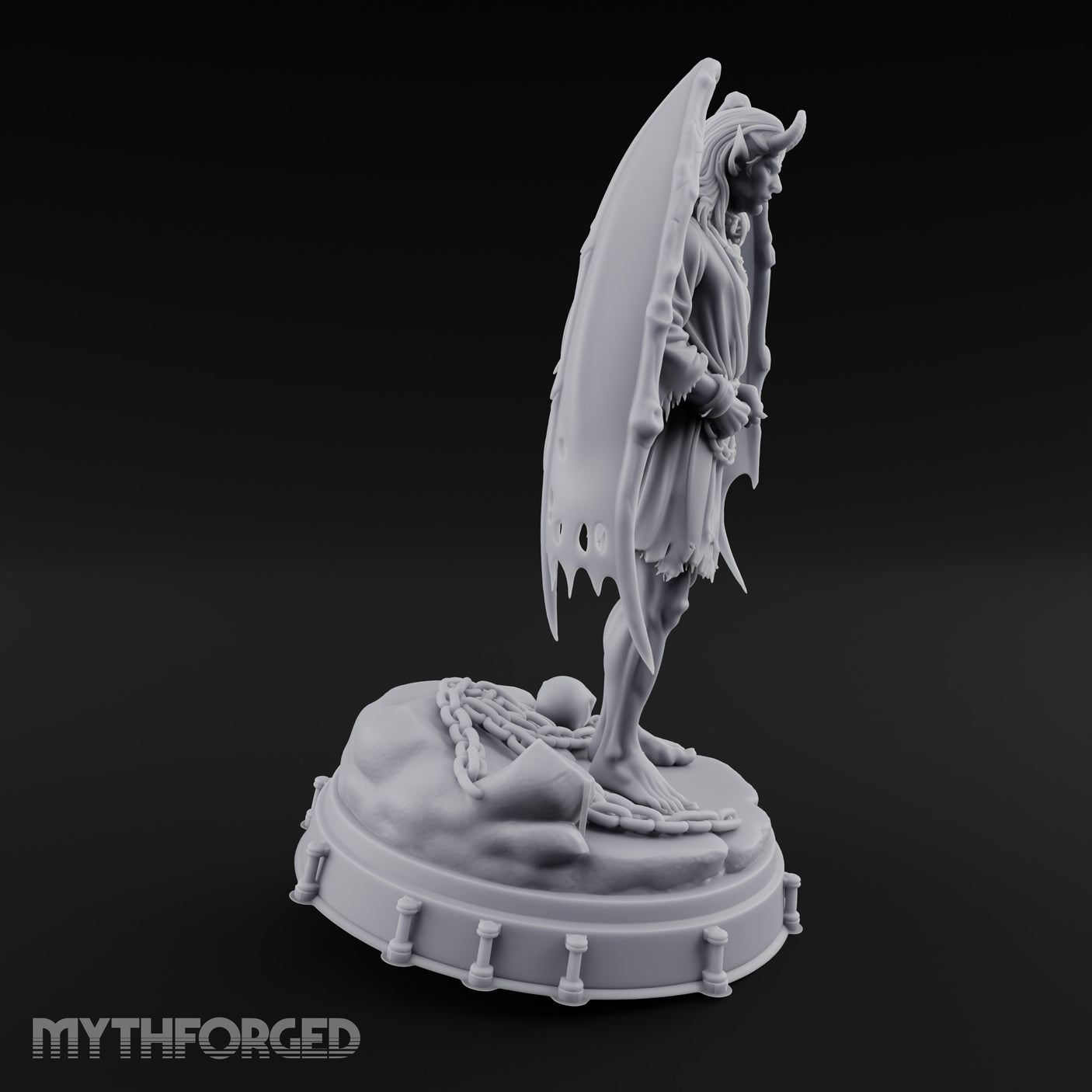 Chains Broken Free Demon Prisoner gallery 6