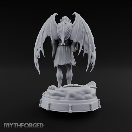 Chains Broken Free Demon Prisoner Miniature for Dungeons and Dragons, Pathfinder or other TTRPGs