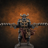 Chaos Gun Toting Heavy Templar D — painted concept preview (miniature supplied unpainted)