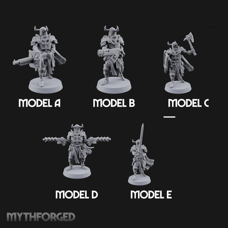 Chaos Gun Toting Heavy Templars — Full Set