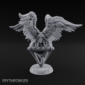 Wings Spread Wide Angel Guardian Miniature for Dungeons and Dragons, Pathfinder or other TTRPGs