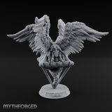 Wings Spread Wide Angel Guardian Miniature for Dungeons and Dragons, Pathfinder or other TTRPGs